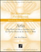 Aria Handbell sheet music cover